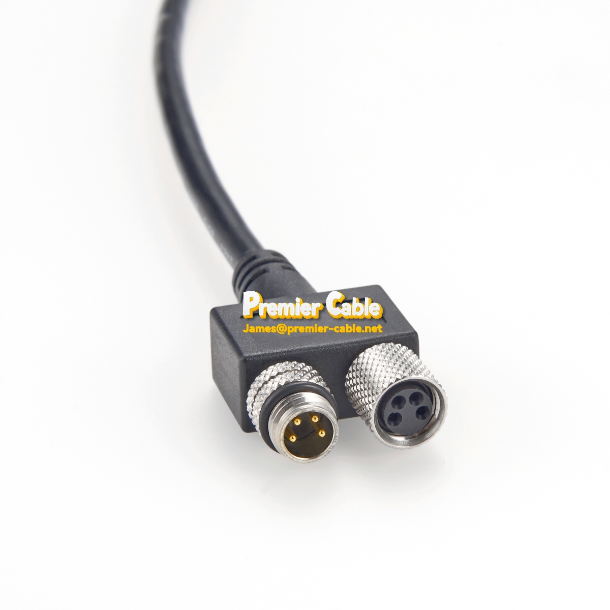 M8 Sensor Actuator Cable  T-Splitter Y-Splitter